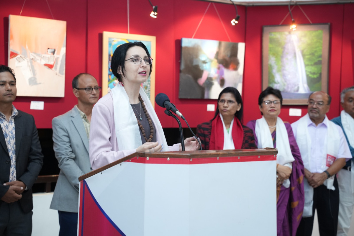 Nepal–Russia Art Club's annual exhibition opens at Russian House in Kathmandu
